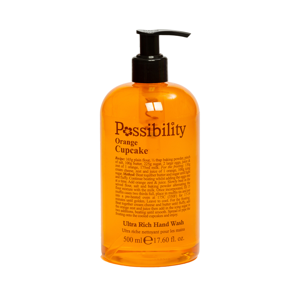 Hand Wash Orange Cupcake