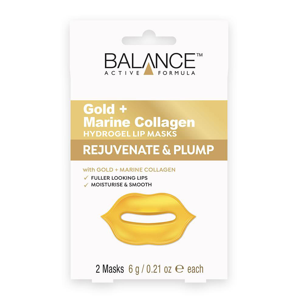 Gold + Marine Collagen Hydrogel Lip Masks