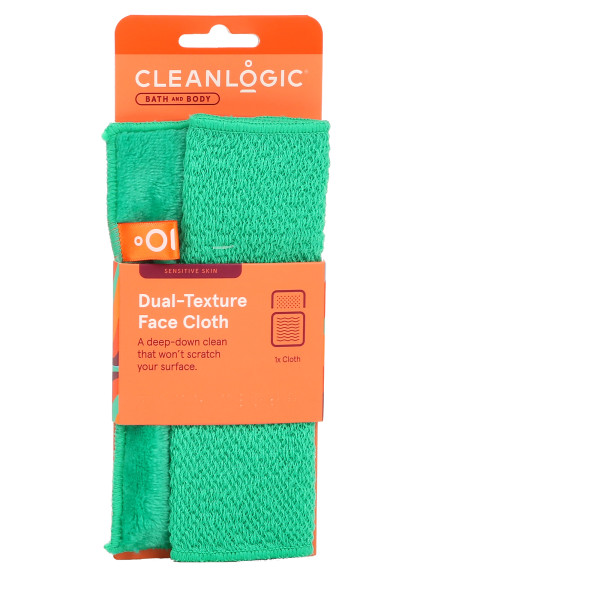 Bath and Body Sensitive Skin Dual-Texture Face Cloth