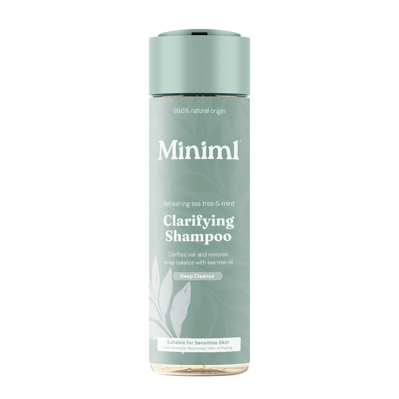 Clarifying Shampoo in Refreshing Tea Tree & Mint.