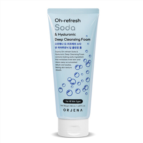 O-Refresh Soda & Hyaluronic Deep Cleansing Foam