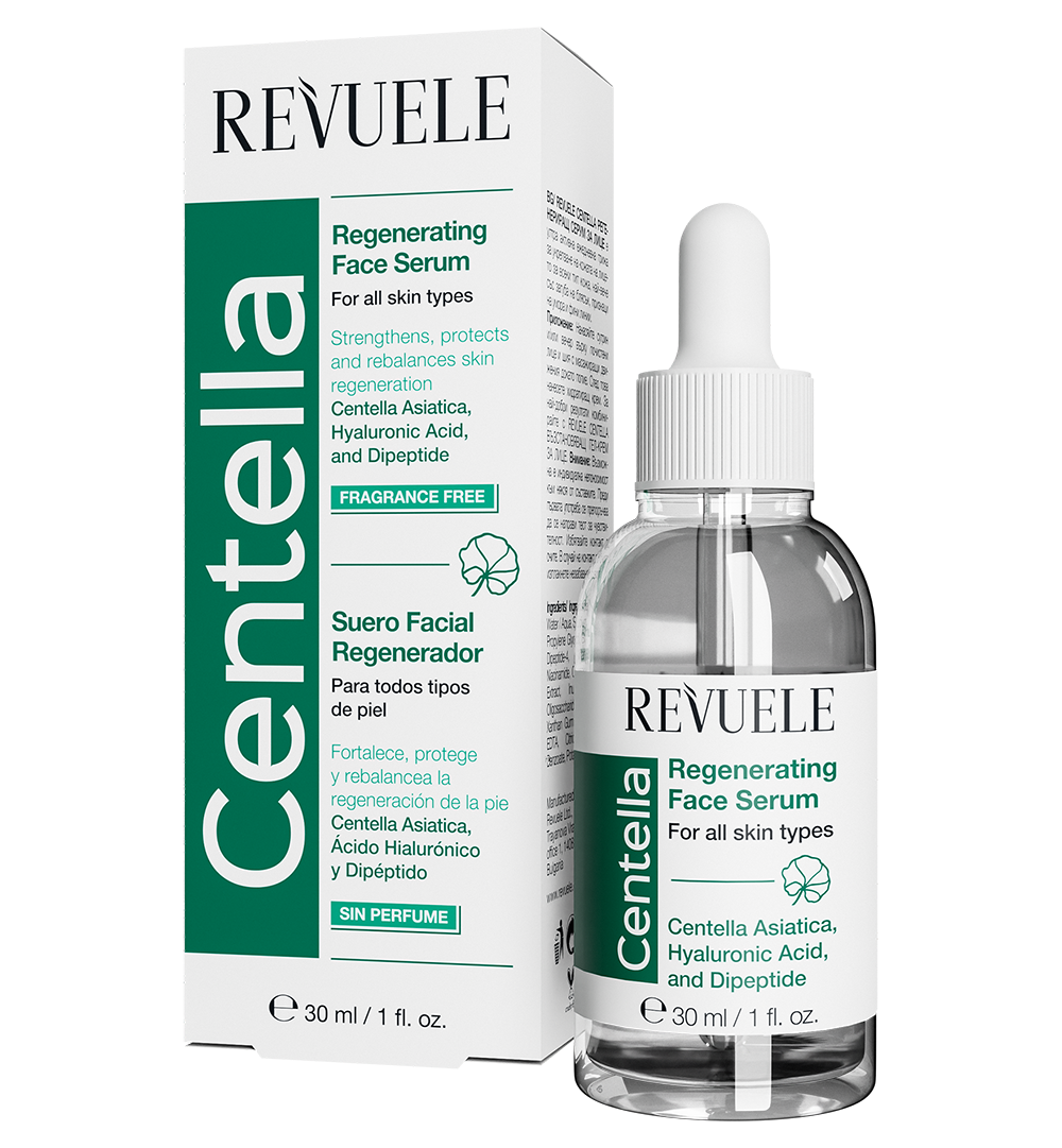REVUELE CENTELLA REGENERATING FACE SERUM