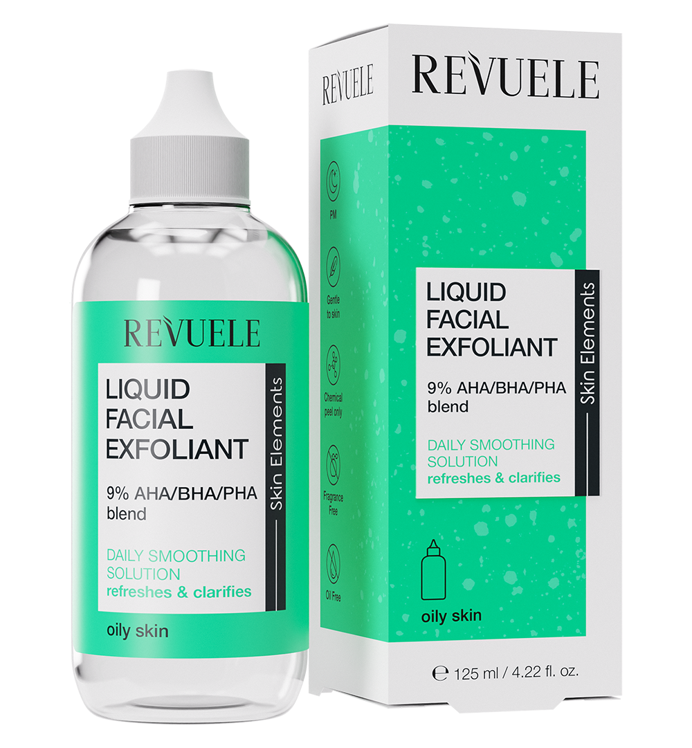 REVUELE LIQUID FACIAL EXFOLIANT 9 % AHA/BHA/PHA BLEND