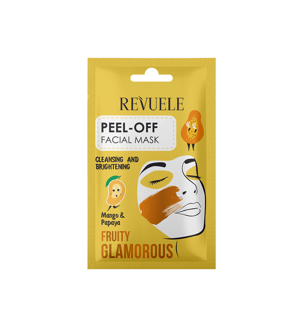 REVUELE Fruity Glamorous Mango & Papaya peel off mask